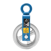 Макара строителна Brano с ухо  125 мм, 0.5 т, Z500 B - product - 040 BRA 676