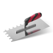 Маламашка Roll R за лепило назъбена неръждаема стомана, 280x130 мм, радиус 10 мм, HN30 - product - 040 CLL1513