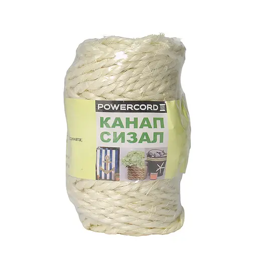 Канап синтетичен Powercord от сизал  20 м, 80 г