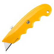 Нож макетен Kaem метален с трапецовидно прибиращо острие  145х19 мм, Hardy Working Tools - product - 040 HRD 382