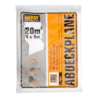 Фолио Kaem покривно  4х5 м, 7 µm, 20 м2/опак., Hardy Working Tools