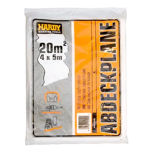 Фолио Kaem покривно  4х5 м, 7 µm, 20 м2/опак., Hardy Working Tools