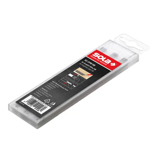 Графит за моливи Sola комплект  6 бр., HB, 120 мм, сив, SG CPM HB