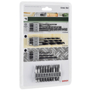 Комплект битове Bosch със свредла и държач  1/4, 19 бр., Uneo Mixed Set - product - 041 BSH 686