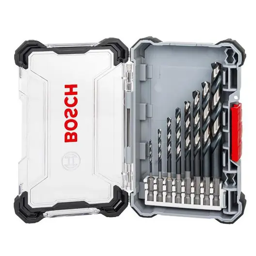 Свредло за метал HSS Bosch с 6-стенна опашка  2-10 мм, 8 бр., PRO Metal HSS-G Impact