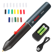 Акумулаторна писалка за топло лепене Bosch  тъмносиня, 2.4 V, 7 мм, Gluey - product - 041 BSH 913