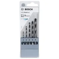 Свредло за метал HSS Bosch с 6-стенна опашка  2-6 мм, 5 бр., PointTeQ Hex