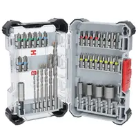 Комплект битове Bosch със свредла  35 бр., Extra Hard