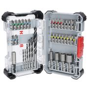 Комплект битове Bosch със свредла  35 бр., Extra Hard - product - 041 BSH1126