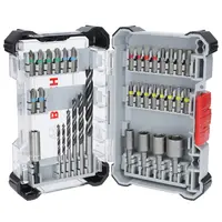 Комплект битове Bosch със свредла  35 бр., Extra Hard