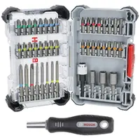 Комплект битове Bosch с ръчни инструменти  44 бр., Extra Hard