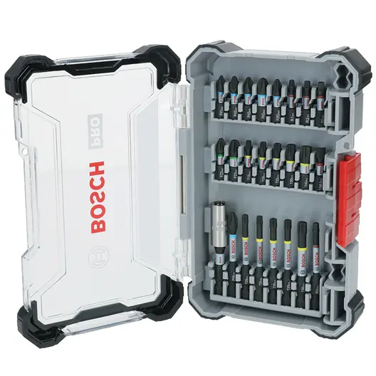 Комплект битове Bosch с магнитен държач  24 бр., PRO Impact