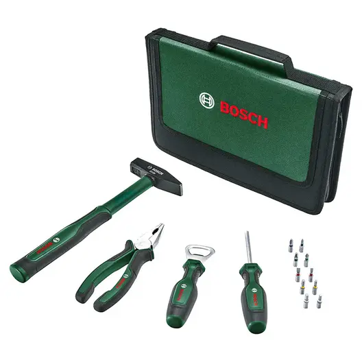 Комплект битове Bosch с ръчни инструменти  14 бр., Easy