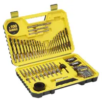 Комплект битове DeWALT със свредла  1/4", 100 бр., DT71563