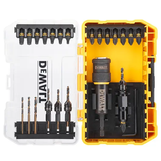 Комплект битове DeWALT със свредла  23 бр., DT70779T