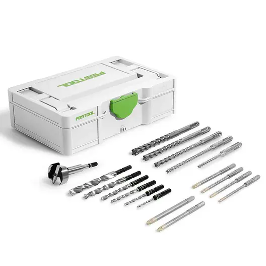 Комплект битове Festool със свредла  18 бр., SYS3 S 76-BB-Set