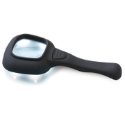 Лупа Fervi ръчна с LED осветление  3х, L006 - product - 041 FRV 882