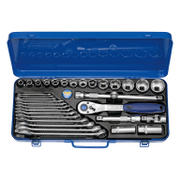 Гедоре комплект Heytec вложки с ръчни инструменти  33 бр., 10-30 мм х 1/2, 50860-3015 - product - 041 HCO1035