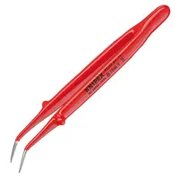 Пинсети за фина механика Knipex изолирани VDE  150 мм, извити, 92 37 64