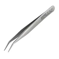 Пинсети за фина механика Knipex  115 мм, извити, 92 02 54