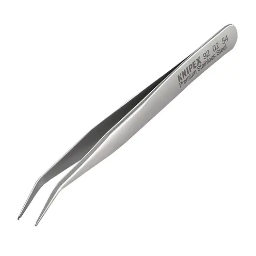 Пинсети за фина механика Knipex  115 мм, извити, 92 02 54