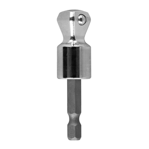 Адаптор преход за вложки Makita шестостен - квадрат 1/4" х 1/2", 56 мм