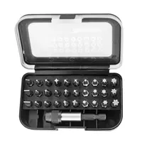 Комплект битове Makita PH/PZ/TX с магнитен държач  1/4", 25 мм, 31 бр., D-30667