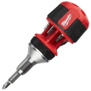 Отвертка държач Milwaukee с тресчотен механизъм комплект с битове 8 бр., 200 мм - product - 041 MLA 108