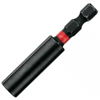 Държач на битове Milwaukee магнитен  1/4", 60 мм, Shockwave