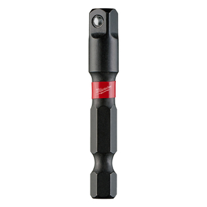 Адаптор Milwaukee за вложка шестостен - квадрат, 1/4" - 1/4", 50 мм, Shockwave