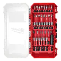 Комплект битове Milwaukee с магнитен държач  38 бр., Shockwave Impact Duty