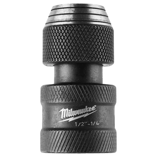 Адаптор преход за вложки Milwaukee  шестостен - квадрат, 1/2" х 1/4", Shockwave Impact Duty