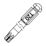 Накрайник бит TX Quik Drive Torx  TX 20, 1/4 Quick Drive, 3 бр. - product - 041 QKD 987