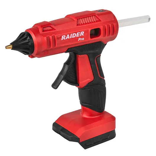 Пистолет за топло лепене Raider акумулаторен  без батерия и зарядно, 20 V, 11 мм, RDP-YGLG20