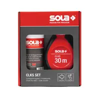 Зидарска чертилка Sola комплект с боя  230 г, 30 м, CLK 30 SET R