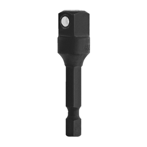 Адаптор преход за вложки Unior шестостен - квадрат 1/4" х 1/4", 50 мм, 188.10