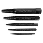 Екстрактор Unior винтов за скъсани болтове комплект М3-М18, 5 бр., 778/4PB - product - 041 UNR 705