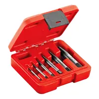 Винтов екстрактор Usag за скъсани болтове комплект  M4-M24, 6 бр., 458 S6