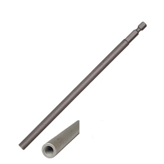 Държач на битове Wekador удължен с резба  M5, 1/4", 175 мм, 31540