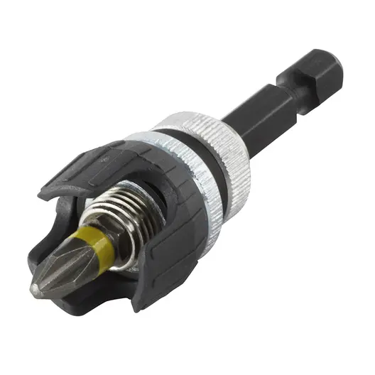 Държач на битове Wolfcraft с дълбочинен ограничител  PH 2, 1/4"
