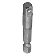 Адаптор преход за вложки Wolfcraft шестостен - квадрат  1/4 х 1/4, 50 мм - product - 041 WLF 208