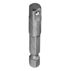 Адаптор преход за вложки Wolfcraft шестостен - квадрат 1/4" х 1/4", 50 мм