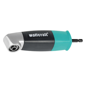 Приставка за винтоверт Wolfcraft ъглова 1/4", 130 мм