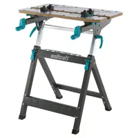Многофункционална работна маса Wolfcraft със стеги  680x700x950 мм, 125 кг, Master 750 Ergo