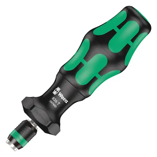 Магнитна отвертка-държач Wera с редукция  1/4"x146 мм, 826 T Kraftform Turbo