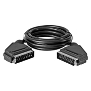 Кабел SCART за аудио- и видеосигнал  1.5 м, SCART/m to SCART/m, Cu, черен - product - 042 ROE 298