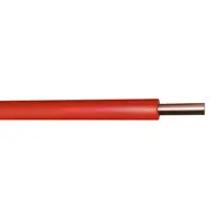Кабел ПВ-А1 / H07V-U инсталационен и монтажен  Cu, 1x50.00 мм2, червен