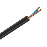 Кабел ШКПТ / H07RN-F за свързване на съоръжения и машини  Cu, 2x4.00 мм2, черен - product - 042 TKB 135