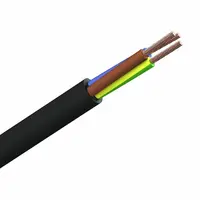 Кабел ШКПЛ / H05RR-F шлангов, за подвижни уреди  Cu, 3x1.50 мм2, черен