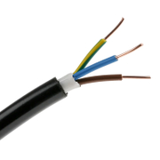 Кабел NYY за въздушни и външни мрежи  Cu, 3x2.50 мм2, черен - product - 042 TKB 260
